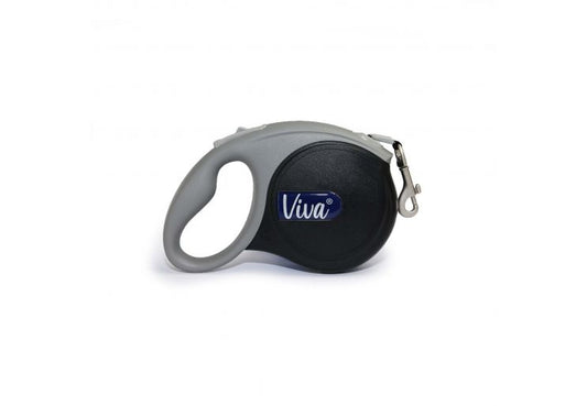 Viva Retractable 5m Lead Black M