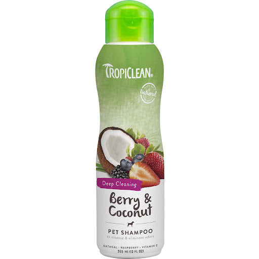 TropiClean Berry and Coconut Shampoo 355ml