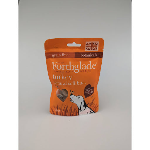 Forthglade Soft Bites Treats Turkey Grain Free 90g