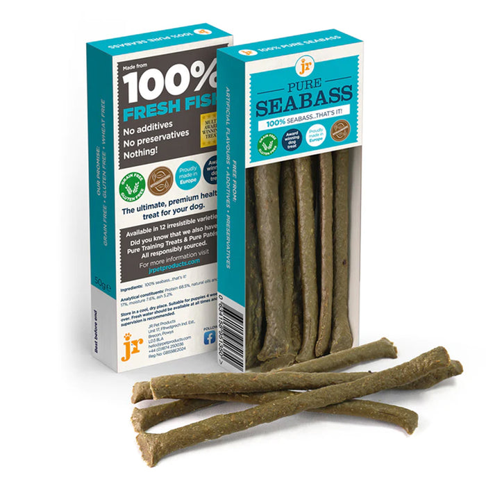 Pure Seabass Sticks 50g